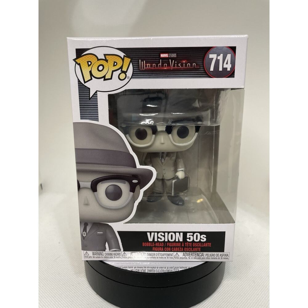 Funko Pop! Vinyl: Marvel - 50's Vision (Black & White) #714 - Wandavision